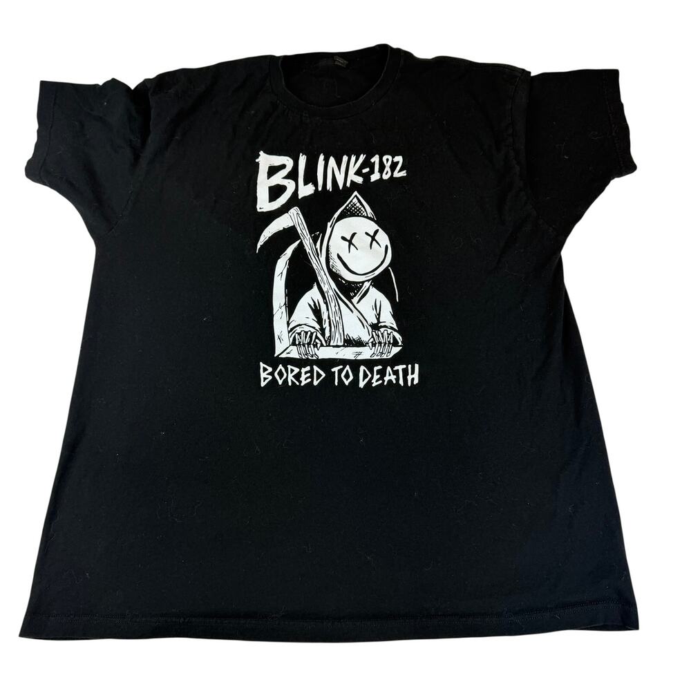 Blink-182 Bored To Death 2016 Tour T-Shirt XXL Black